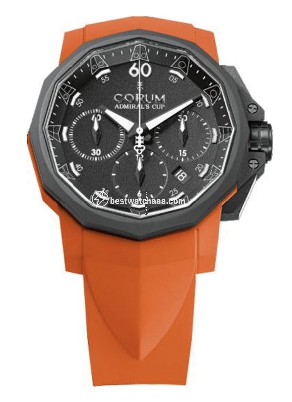 Corum Admirals Cup Challenger Mens watch Unisex Automatic Titanium 753.814.02 F374 AN21