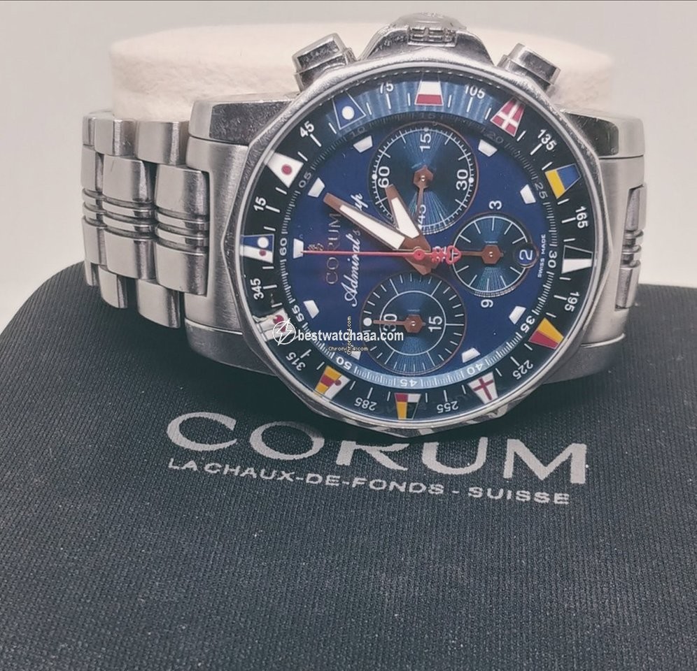 Corum Admirals Cup Challenger Mens watch Unisex Automatic Steel 985.643.20