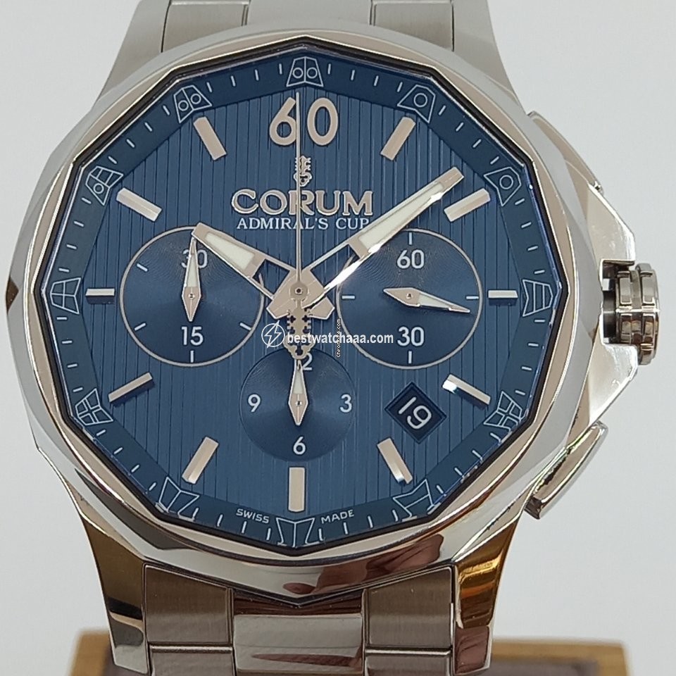 Corum Admirals Cup Legend 42 Mens watch Unisex Automatic Steel 984.101.20 V705 AB10