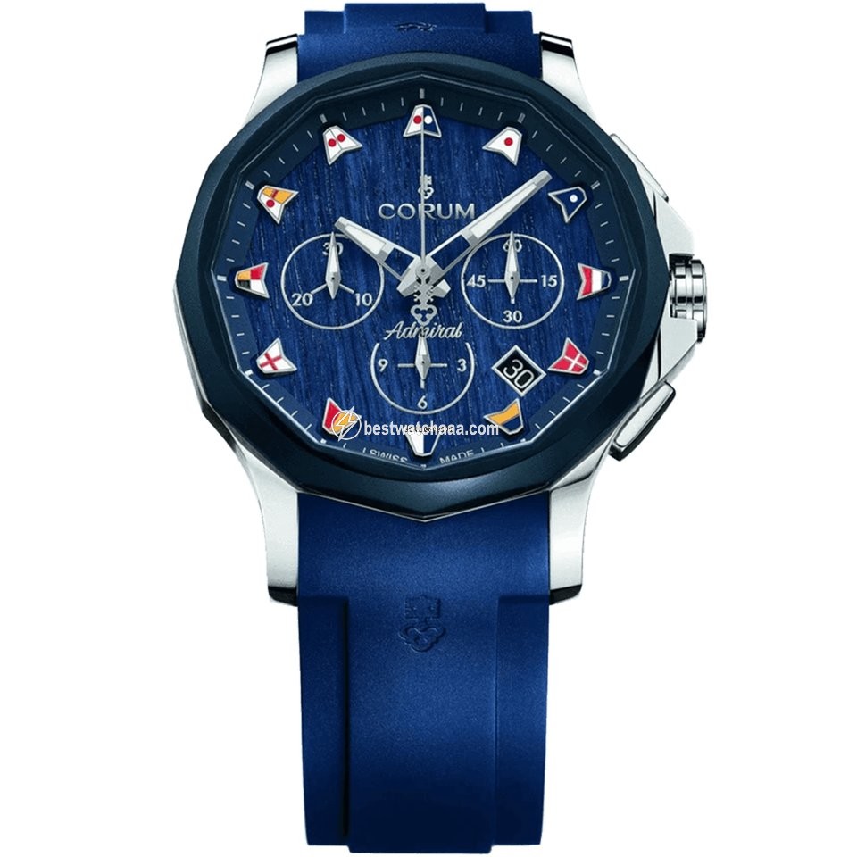 Corum Admirals Cup Legend 42 Mens watch Unisex Automatic Steel A984 03597 A984.113.22 F373WB12