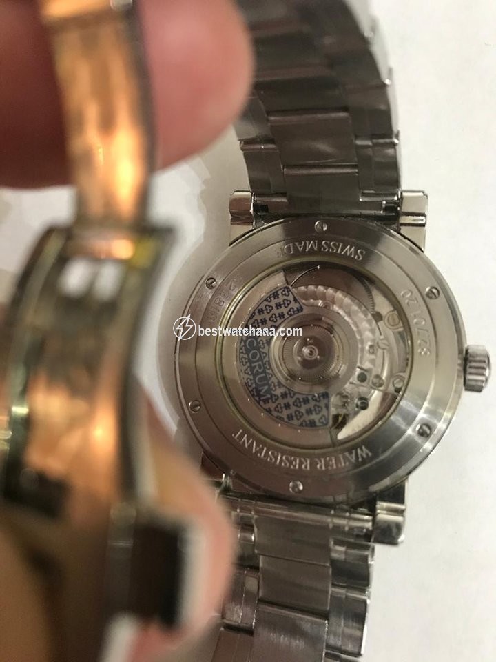 Corum Romvlvs Mens watch Unisex Manual winding Steel 82.701.20 - gallery