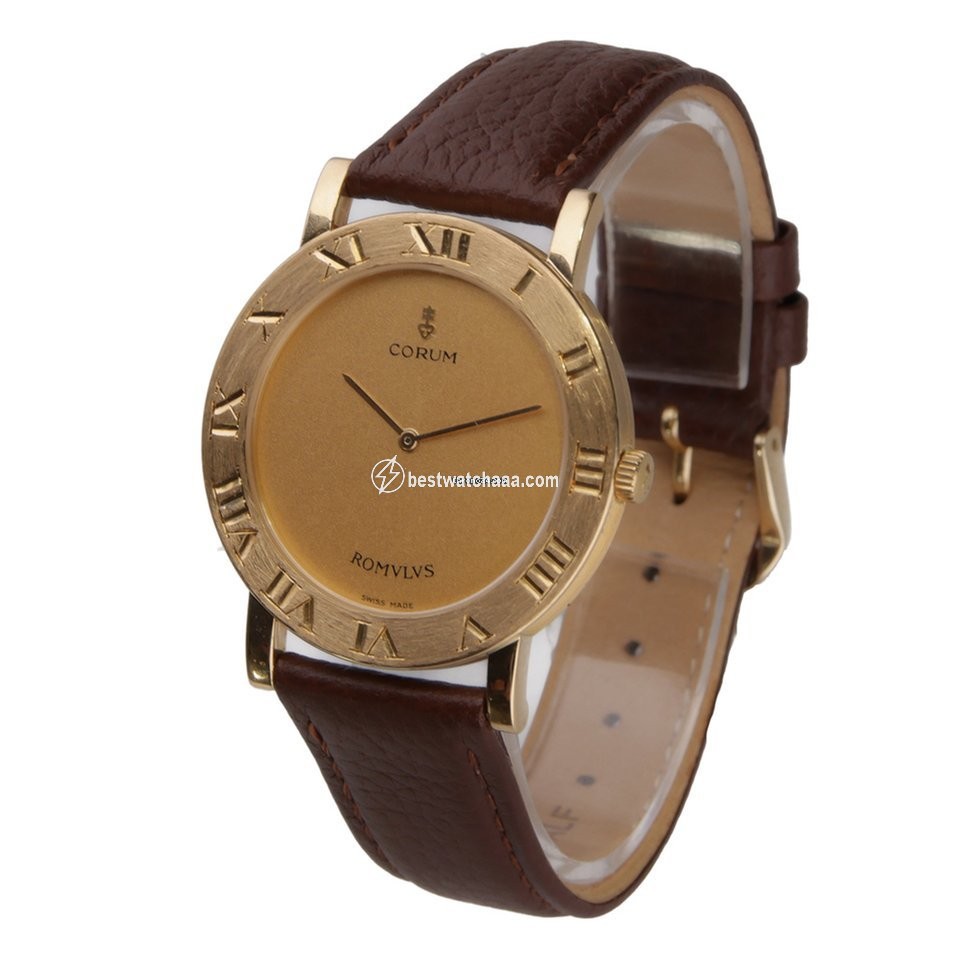 Corum Romvlvs Mens watch Unisex Quartz Yellow gold 50.501.56 - gallery
