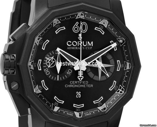 Corum Admirals Cup Seafender 50 Chrono LHS Mens watch Unisex Automatic Titanium 753.231.95 0371.AN13