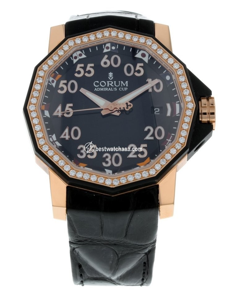 Corum Admirals Cup Competition 40 Mens watch Unisex Automatic Rose gold 082.954.85 0081 PN33