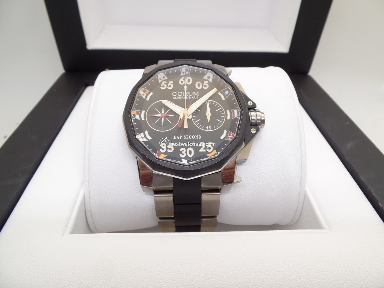 Corum Admirals Cup Leap Second 48 Mens watch Unisex Automatic Titanium 895.931.06 V791 AN92 - gallery