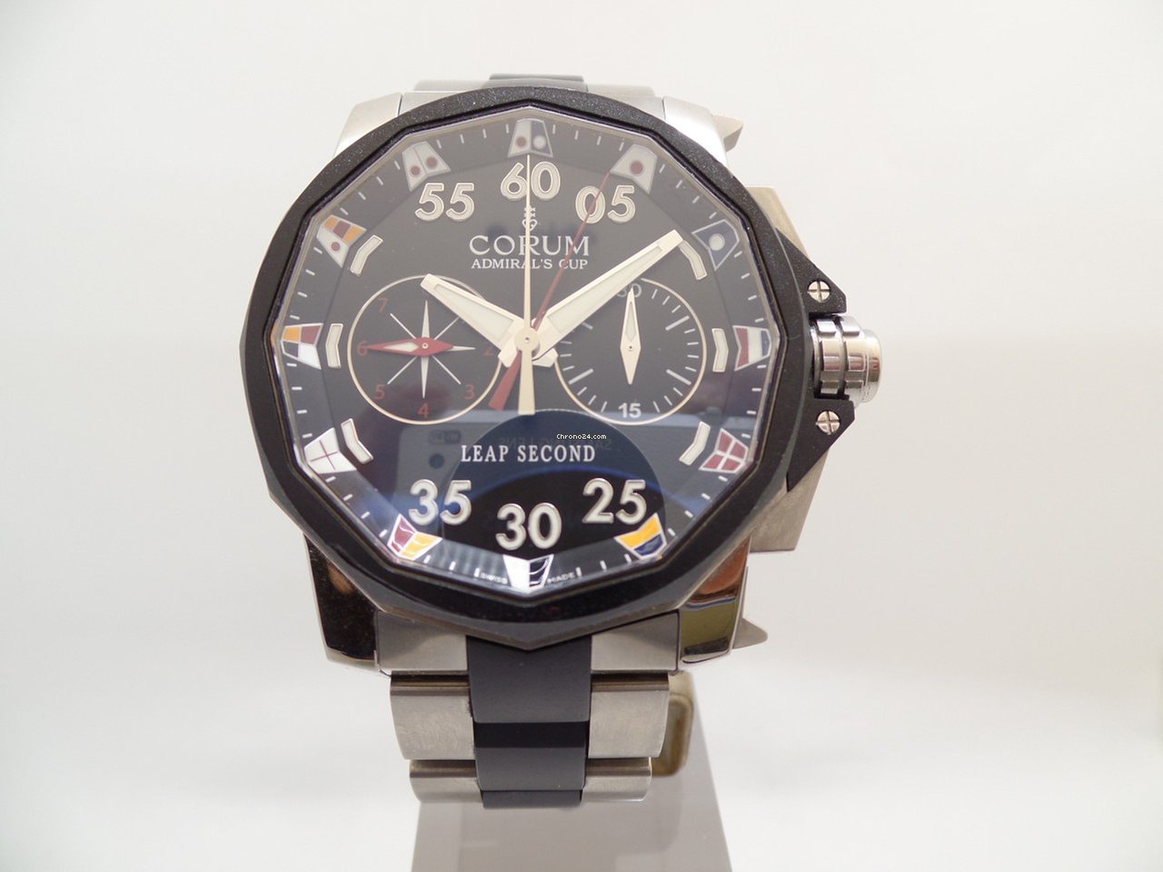 Corum Admirals Cup Leap Second 48 Mens watch Unisex Automatic Titanium 895.931.06 V791 AN92 - gallery