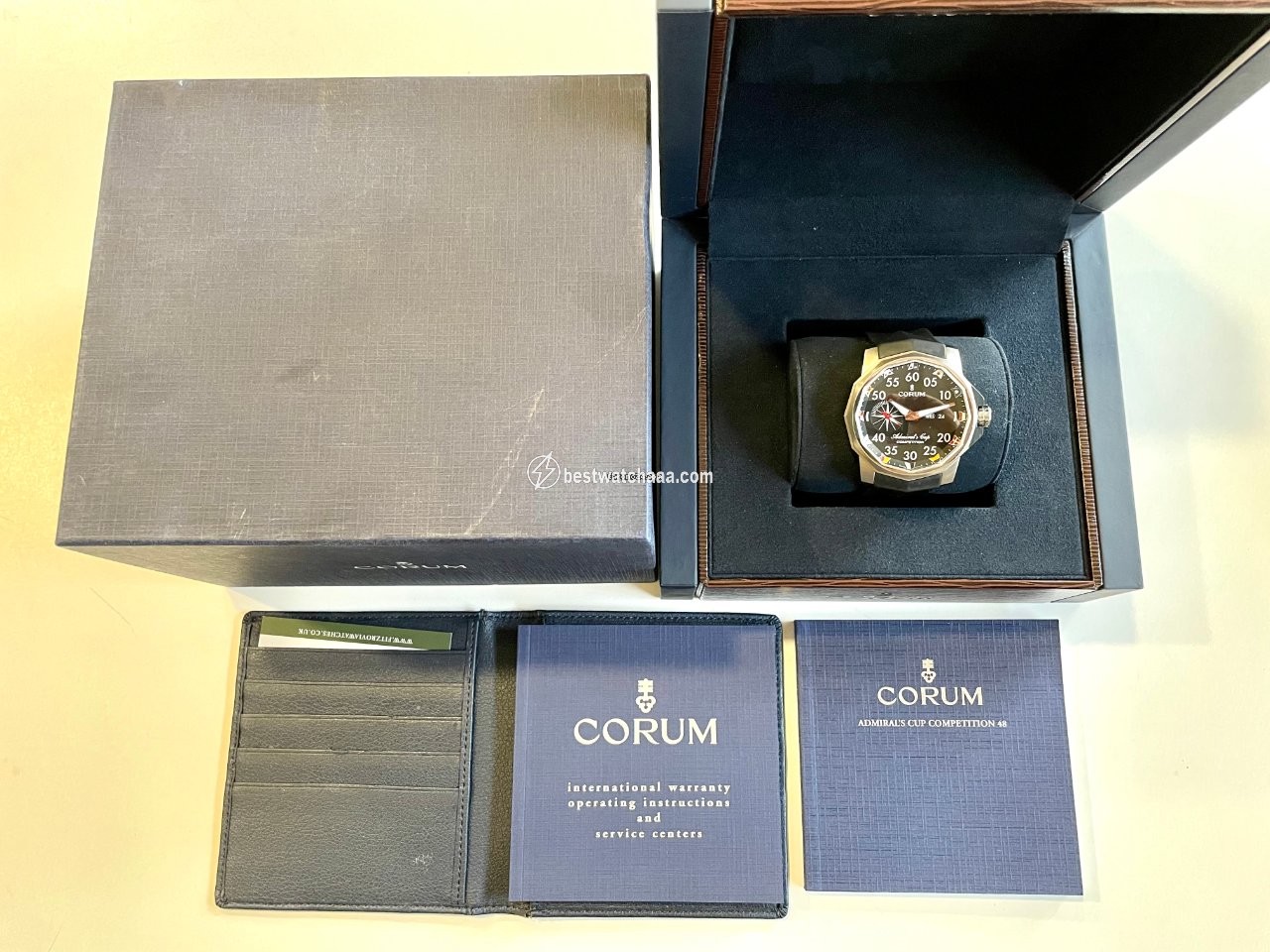 Corum Admirals Cup Competition 48 Mens watch Unisex Automatic Titanium 947.931.04 - gallery