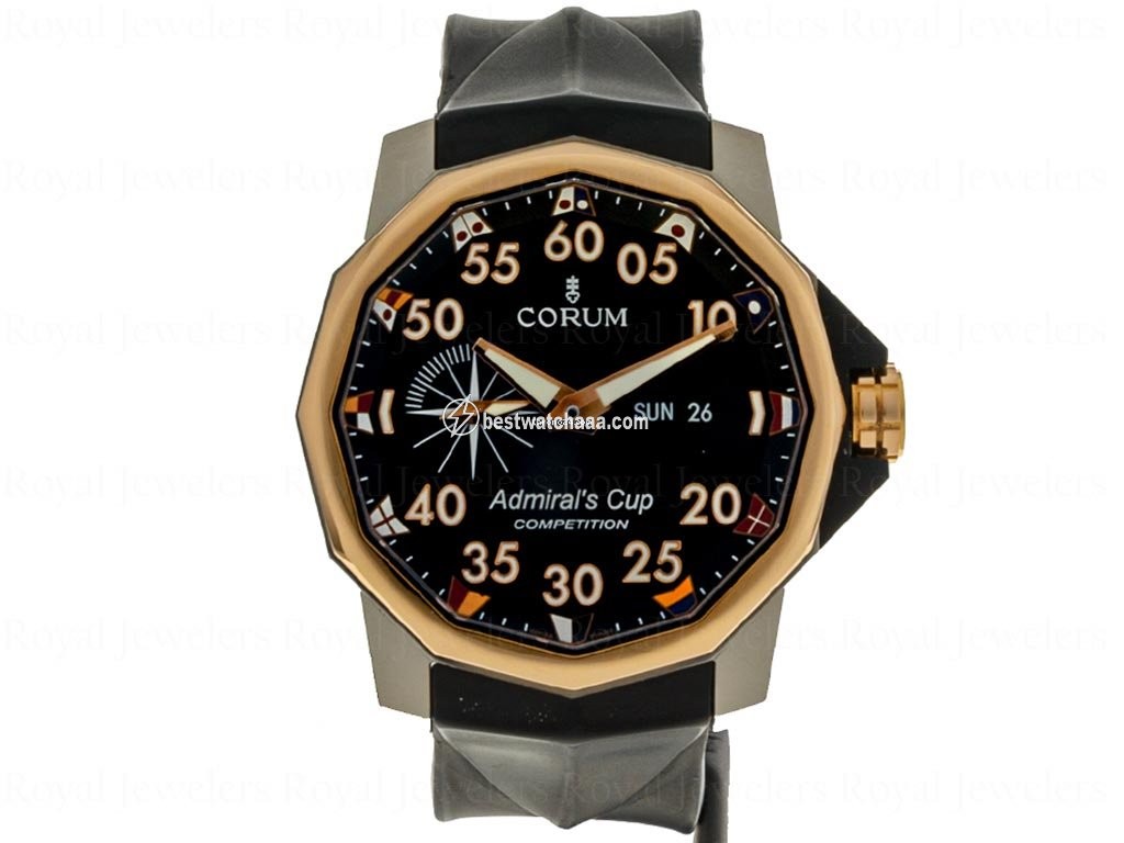 Corum Admirals Cup Competition 48 Mens watch Unisex Automatic Titanium 947.931.05 0371 AN32