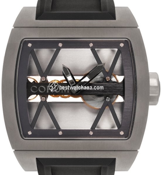 Corum Ti-Bridge Mens watch Unisex Manual winding Titanium 007.400.06 F371