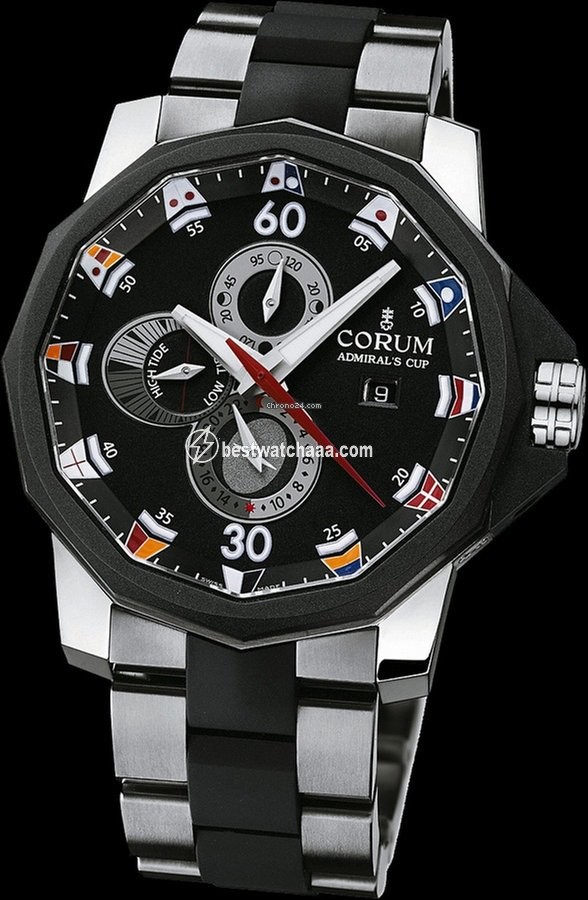 Corum Admirals Cup Seafender Tides 48 Mens watch Unisex Automatic Titanium 277.931.06 V791 AN12