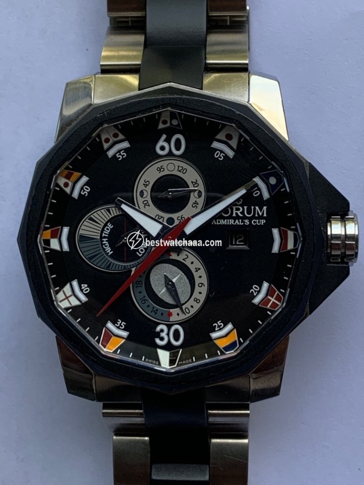 Corum Admirals Cup Seafender Tides 48 Mens watch Unisex Automatic Titanium 277.931.06-V791AN12