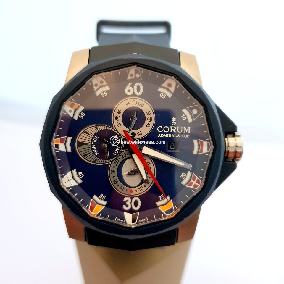 Corum Admirals Cup Seafender Tides 48 Mens watch Unisex Automatic Titanium 277.933.06 0373 AB12