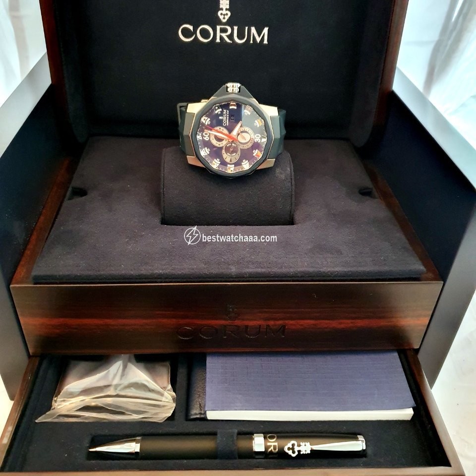 Corum Admirals Cup Seafender Tides 48 Mens watch Unisex Automatic Titanium 277.933.06 0373 AB12 - gallery
