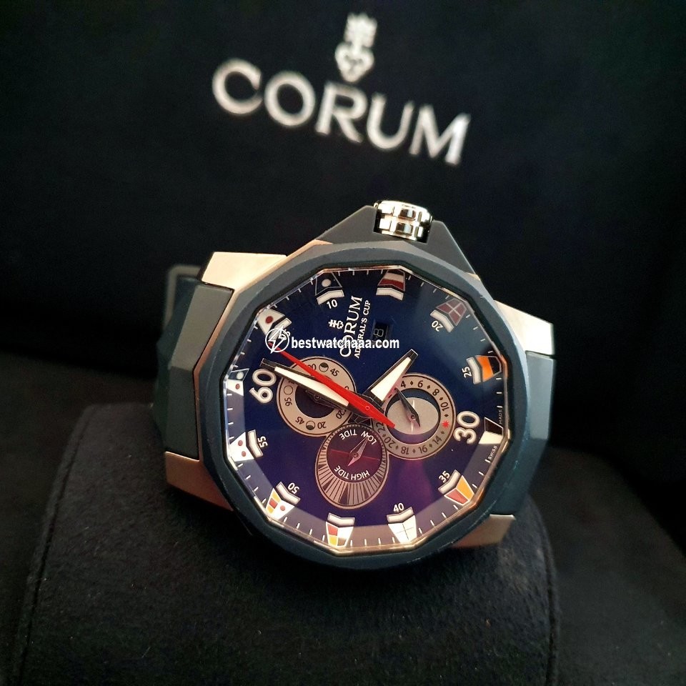 Corum Admirals Cup Seafender Tides 48 Mens watch Unisex Automatic Titanium 277.933.06 0373 AB12 - gallery