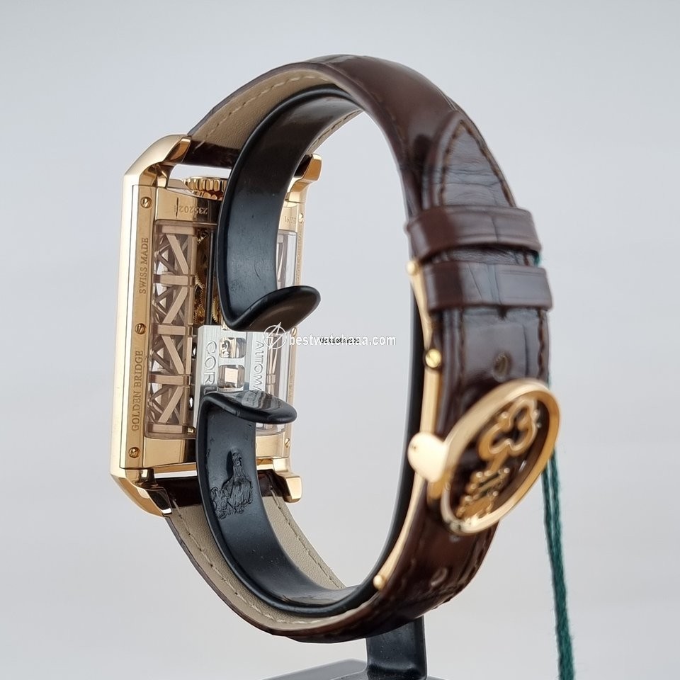 Corum Golden Bridge Mens watch Unisex Automatic Rose gold B313 03296 - gallery
