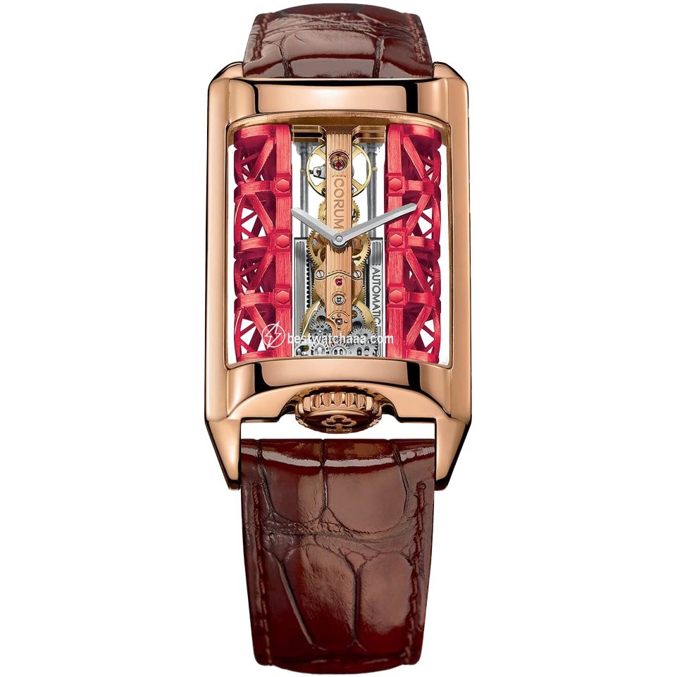 Corum Golden Bridge Mens watch Unisex Automatic Rose gold B313 03371 - 313.100.55 OF02 SB02R