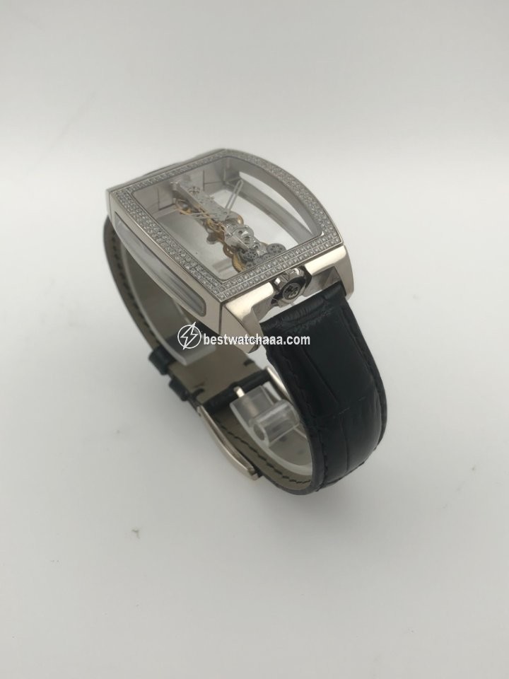 Corum Golden Bridge Mens watch Unisex Manual winding White gold 113.161.69 0001 0000 - gallery