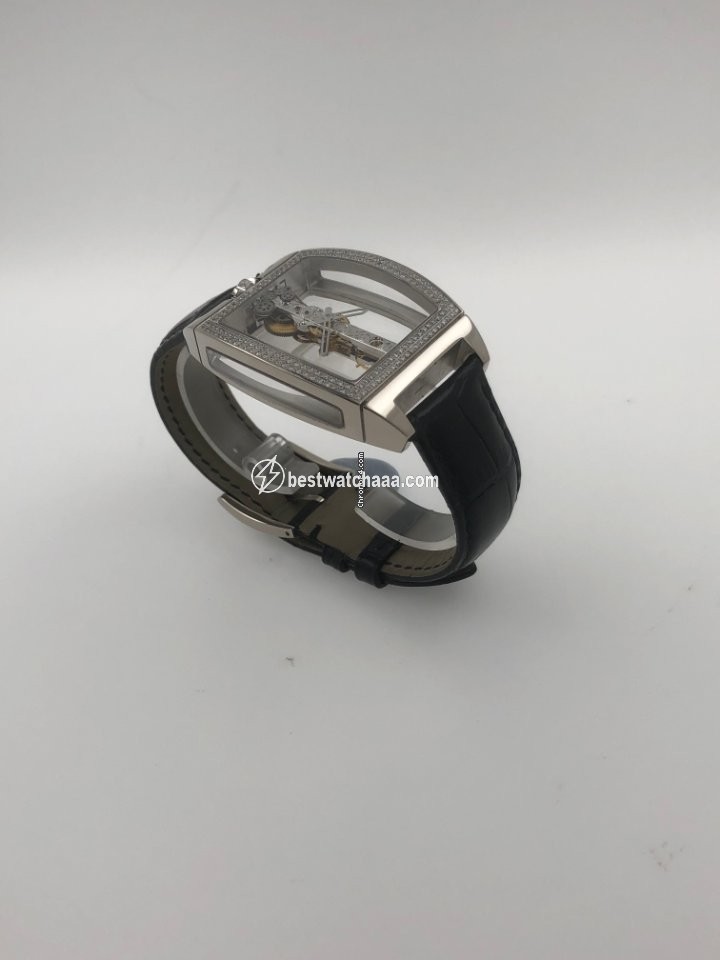 Corum Golden Bridge Mens watch Unisex Manual winding White gold 113.161.69 0001 0000 - gallery