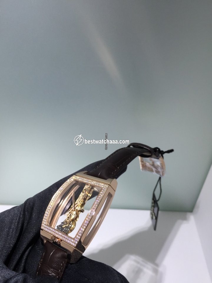Corum Miss Golden Bridge Womens watch Manual winding Rose gold B113 00824 - 113.102.85 0001 0000 - gallery