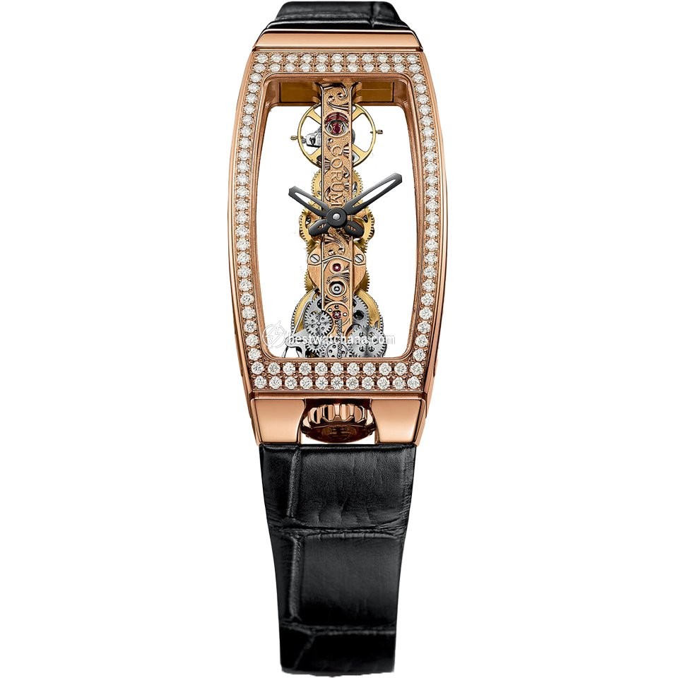 Corum Miss Golden Bridge Womens watch Manual winding Rose gold B113 00824 ��C 113.102.85 0001 0000