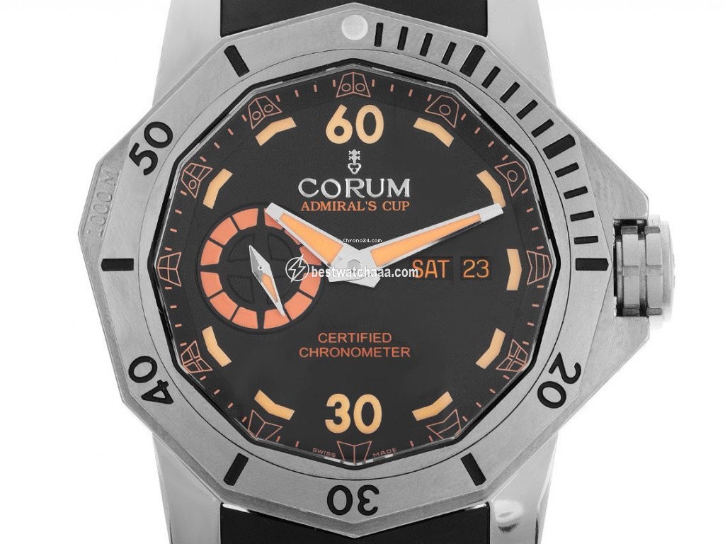Corum Admirals Cup Seafender Deep Hull Mens watch Unisex Automatic Titanium 947.950.04 0371 AN15