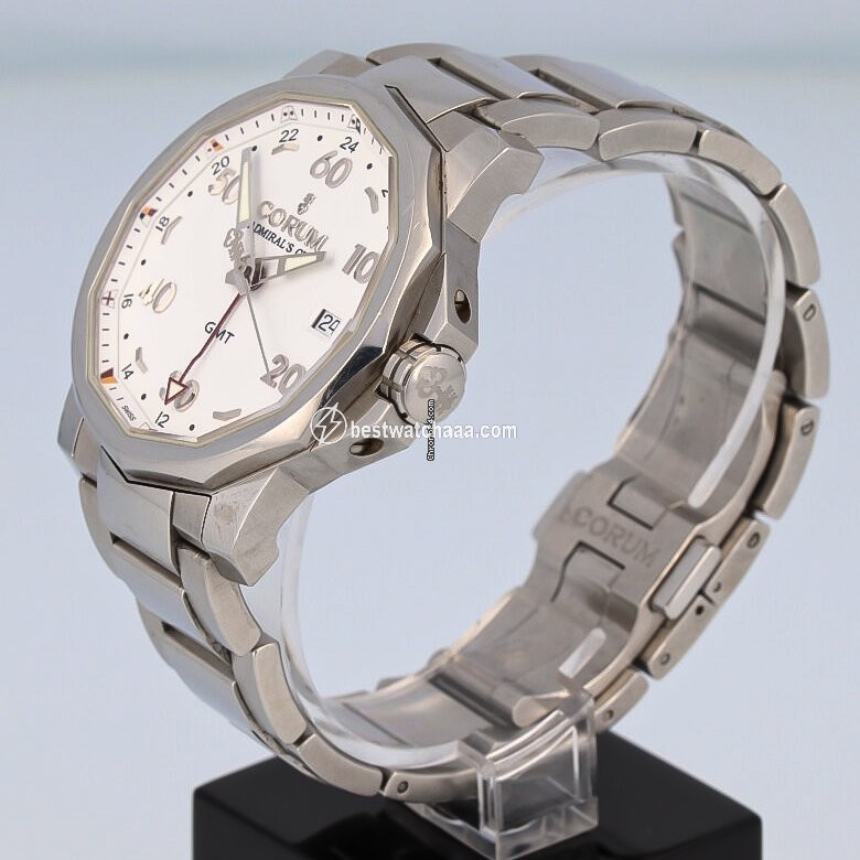 Corum Admirals Cup GMT 44 Mens watch Unisex Automatic Steel 383.330.20 v701 aa12 - gallery