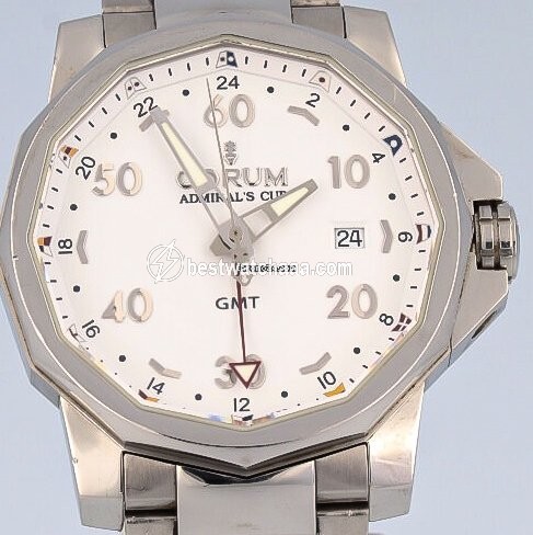 Corum Admirals Cup GMT 44 Mens watch Unisex Automatic Steel 383.330.20 v701 aa12 - gallery