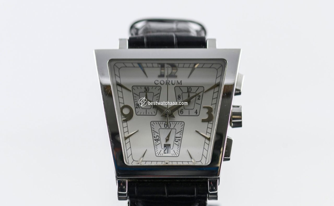 Corum Trapeze Mens watch Unisex Quartz Steel 196.404.20 - gallery