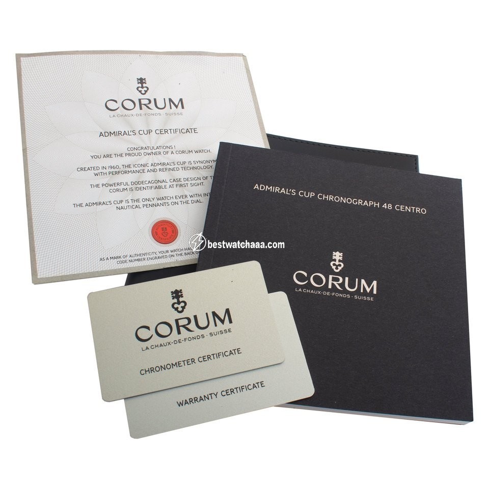 Corum Admirals Cup Seafender Centro Mens watch Unisex Automatic Titanium 960.101.04 0231 AN14 - gallery