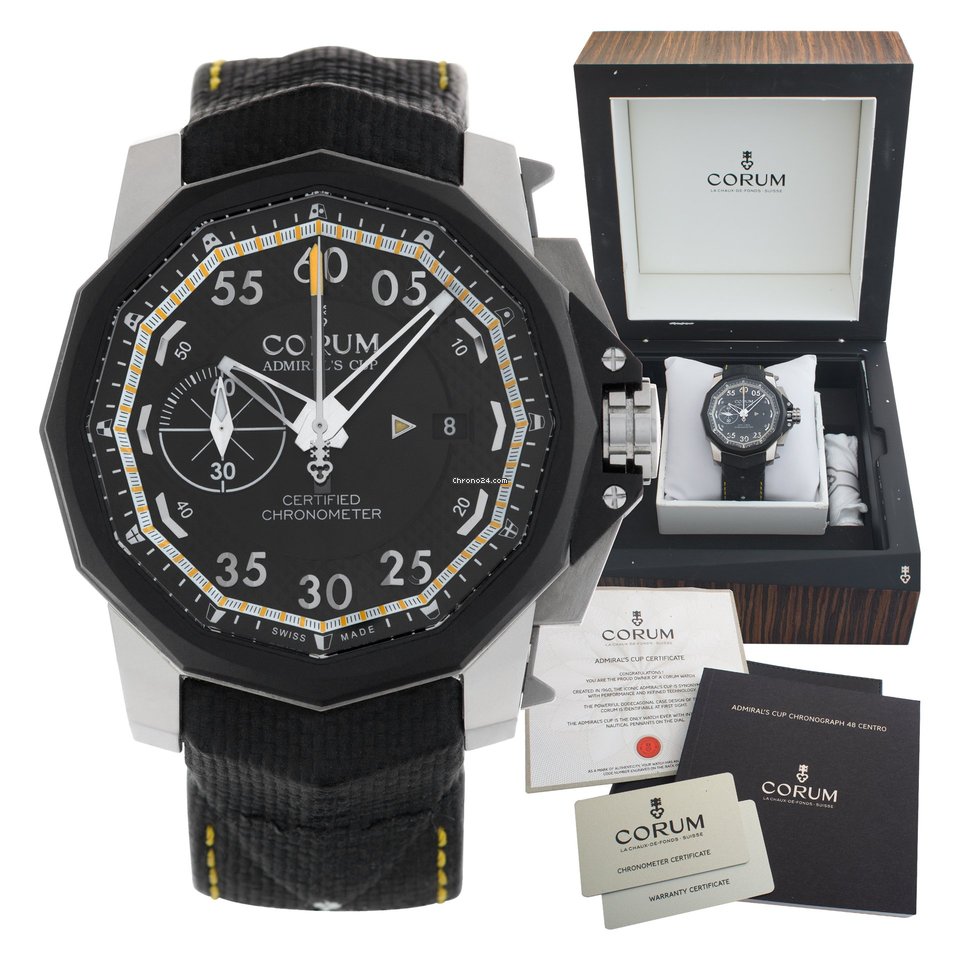 Corum Admirals Cup Seafender Centro Mens watch Unisex Automatic Titanium 960.101.04 0231 AN14 - gallery