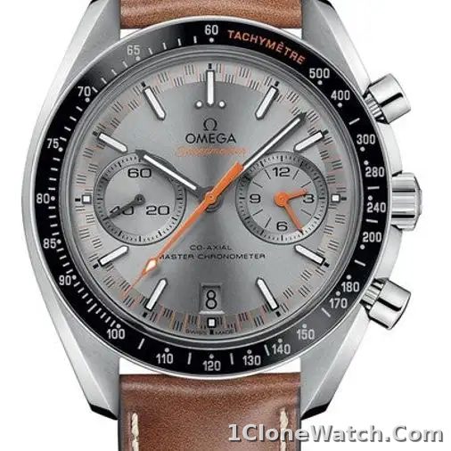 Omega Speedmaster Men Automatic Grey Leather Watch O32932445106001