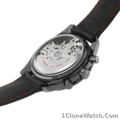 Omega Speedmaster Men Automatic Black Leather Watch O31192445101004