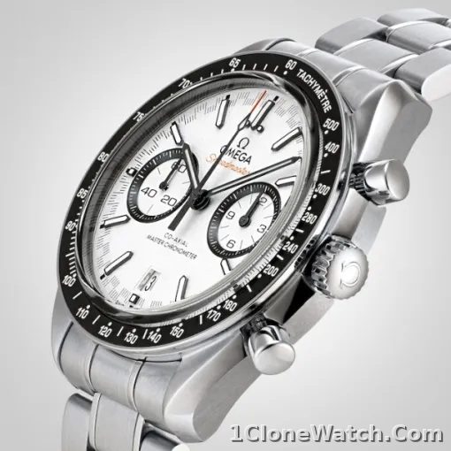 Omega Speedmaster Men Automatic White Stainless Steel Watch O32930445104001