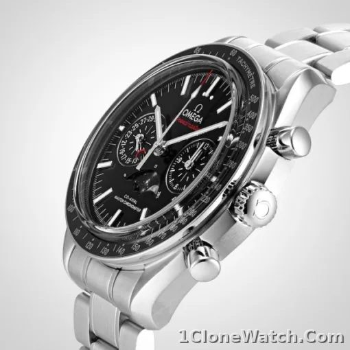 Omega Speedmaster Men Automatic Black Stainless Steel Watch O30430445201001