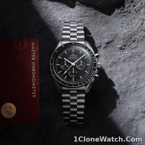 Omega Speedmaster Men Automatic Black Stainless Steel Watch O31030425001001