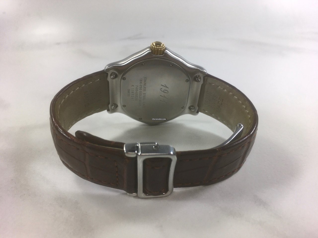 Ebel 1911 Mens watch Unisex Quartz Gold Steel 1187241 - gallery