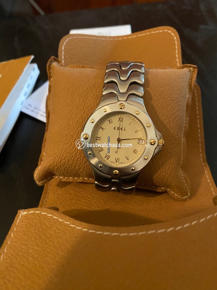 Ebel Sportwave Mens watch Unisex Quartz Gold Steel E 6187631