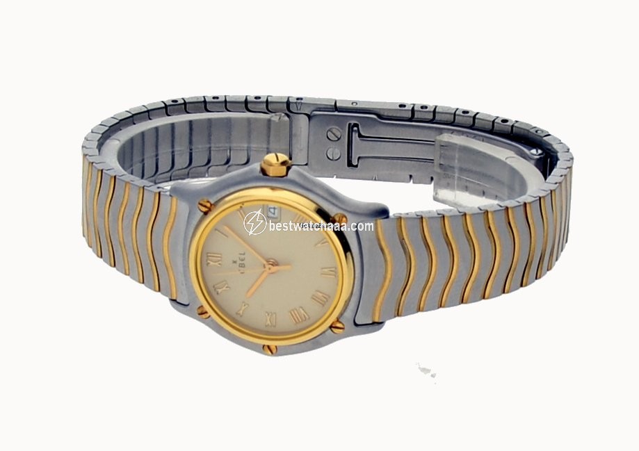 Ebel Sportwave Womens watch Quartz Gold Steel 1087121
