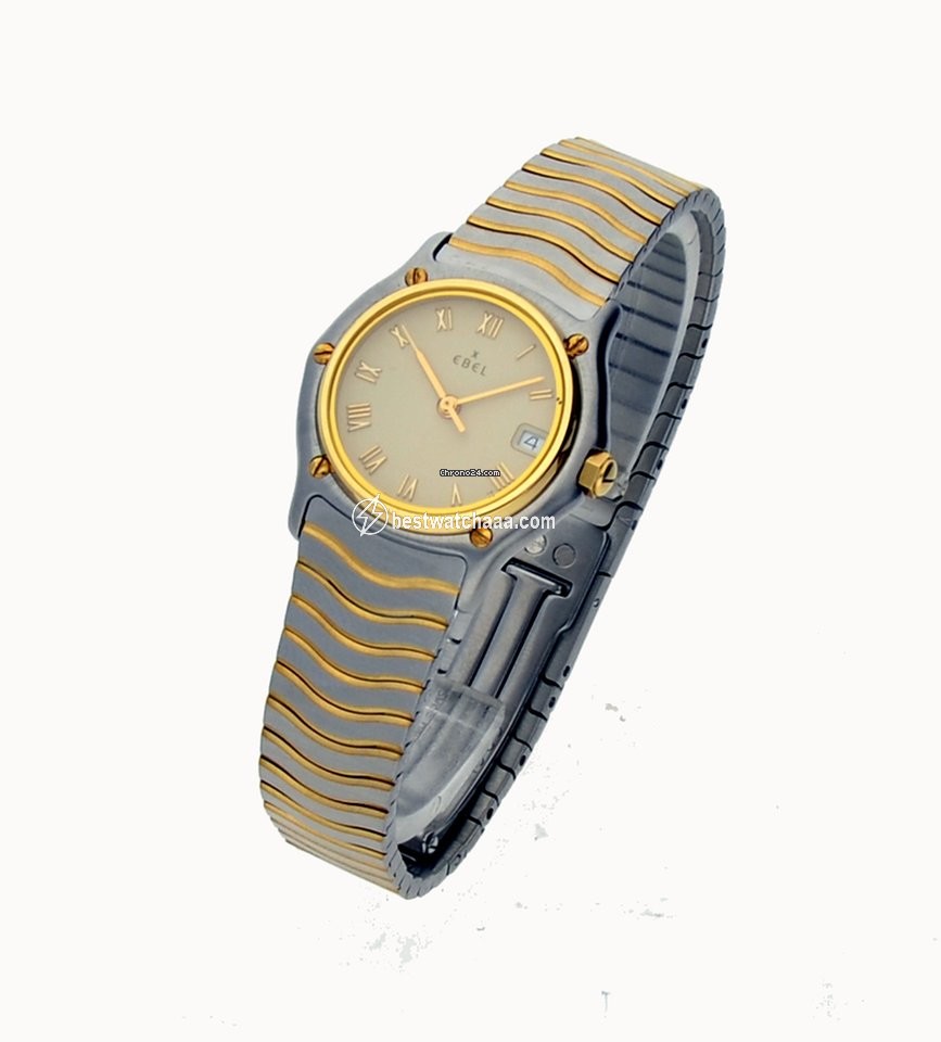 Ebel Sportwave Womens watch Quartz Gold Steel 1087121 - gallery