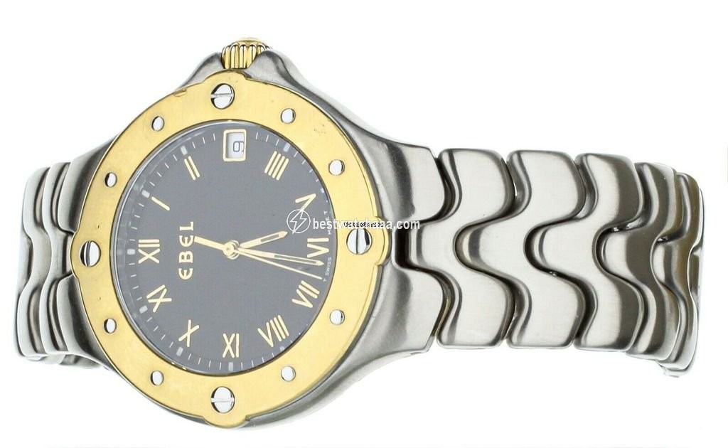 Ebel Sportwave Mens watch Unisex Quartz Gold Steel 6187631 - gallery