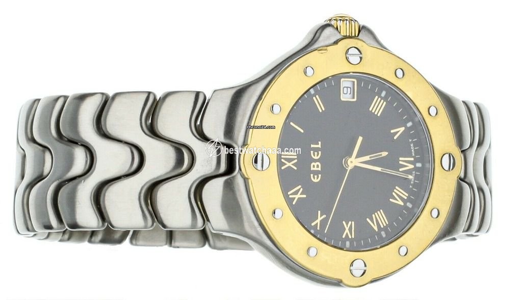 Ebel Sportwave Mens watch Unisex Quartz Gold Steel 6187631 - gallery