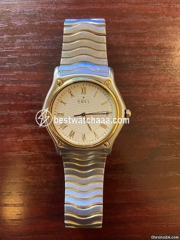 Ebel Sportwave Mens watch Unisex Quartz Gold Steel 1187141 - gallery