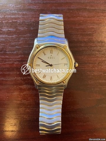 Ebel Sportwave Mens watch Unisex Quartz Gold Steel 1187141 - gallery
