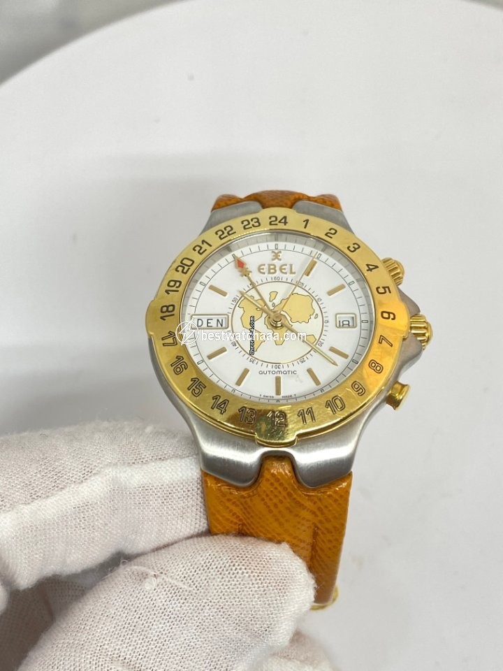 Ebel Sportwave Mens watch Unisex Automatic Gold Steel E6122641