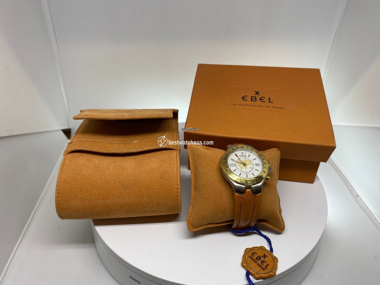 Ebel Sportwave Mens watch Unisex Automatic Gold Steel E6122641 - gallery