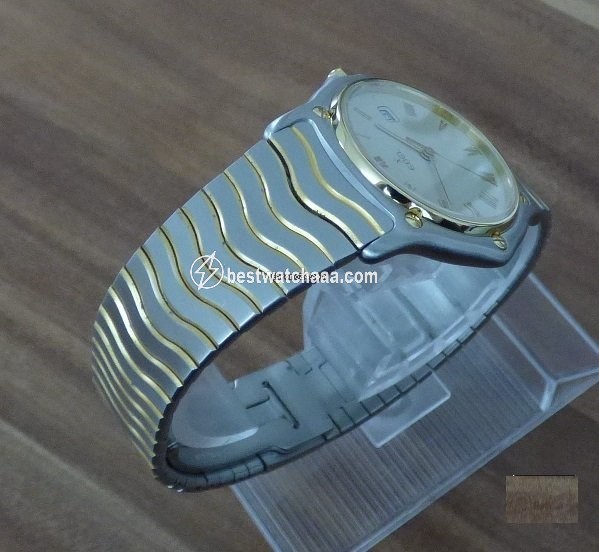 Ebel Sportwave Mens watch Unisex Quartz Gold Steel 183909 - gallery