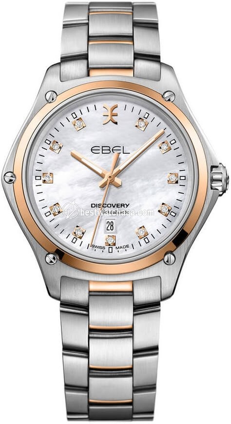 Ebel Discovery Womens watch Quartz Gold Steel 1216397
