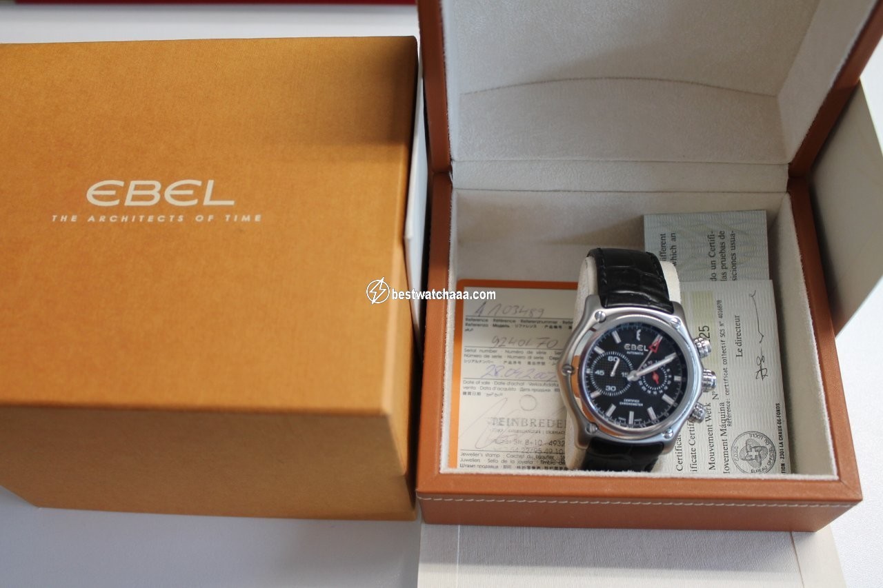 Ebel 1911 BTR Mens watch Unisex Automatic Steel E9240L70 - gallery