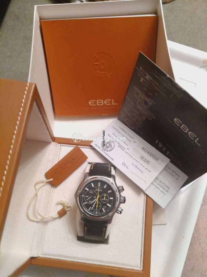 Ebel 1911 BTR Mens watch Unisex Automatic Steel E9137L72 - gallery