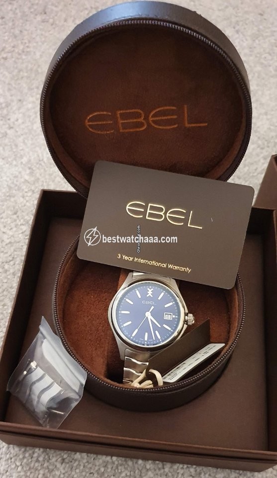 Ebel Wave Mens watch Unisex Quartz Steel 1216238